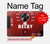 S4011 Red Guitar Analog Delay Graphic Hard Case For MacBook Pro 13″ - A1706, A1708, A1989, A2159, A2289, A2251, A2338