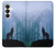 S0935 Wolf Howling in Forest Case For Samsung Galaxy S26