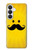 S1145 Yellow Mustache Sun Case For Samsung Galaxy S26