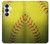 S3031 Yellow Softball Ball Case For Samsung Galaxy S26