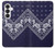 S3357 Navy Blue Bandana Pattern Case For Samsung Galaxy S26