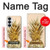 S3490 Gold Pineapple Case For Samsung Galaxy S26
