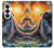 S4003 Oil Color Painting Giant Octopus Case For Samsung Galaxy S26