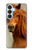 S1595 Beautiful Brown Horse Case For Samsung Galaxy S26 Plus