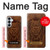 S2529 Leo Zodiac Tattoo Brown Graphic Print Case For Samsung Galaxy S26 Plus