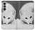 S2569 White Arctic Fox Case For Samsung Galaxy S26 Plus
