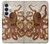 S2801 Vintage Octopus Case For Samsung Galaxy S26 Plus
