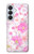 S3036 Pink Sweet Flower Flora Case For Samsung Galaxy S26 Plus