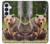 S3558 Bear Family Case For Samsung Galaxy S26 Plus