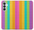 S3678 Colorful Rainbow Vertical Case For Samsung Galaxy S26 Plus