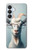 S3991 Goat Glasses Case For Samsung Galaxy S26 Plus