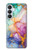 S4001 Multicolored Abstract Lilac Emerald Case For Samsung Galaxy S26 Plus