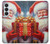 S4029 Xmas Smiling Santa Claus Gift Box Case For Samsung Galaxy S26 Plus