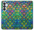 S4071 Colorful Mermaid Scale Case For Samsung Galaxy S26 Plus