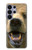 S0840 Grizzly Bear Face Case For Samsung Galaxy S26 Ultra