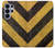 S2231 Yellow and Black Line Hazard Striped Case For Samsung Galaxy S26 Ultra