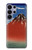 S2390 Katsushika Hokusai Red Fuji Case For Samsung Galaxy S26 Ultra