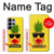 S2443 Funny Pineapple Sunglasses Kiss Case For Samsung Galaxy S26 Ultra