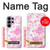S3036 Pink Sweet Flower Flora Case For Samsung Galaxy S26 Ultra
