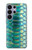 S3414 Green Snake Scale Graphic Print Case For Samsung Galaxy S26 Ultra