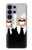 S3557 Bear in Black Suit Case For Samsung Galaxy S26 Ultra
