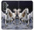 S0246 White Horse Case For Samsung Galaxy A37