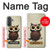 S0360 Coffee Owl Case For Samsung Galaxy A37