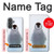 S1075 Penguin Ice Case For Samsung Galaxy A37