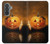 S1083 Pumpkin Spider Candles Halloween Case For Samsung Galaxy A37