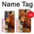 S1595 Beautiful Brown Horse Case For Samsung Galaxy A37