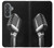S1672 Retro Microphone Jazz Music Case For Samsung Galaxy A37
