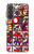 S1923 Hanafuda Japanese Flower Card Case For Samsung Galaxy A37
