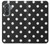 S2299 Black Polka Dots Case For Samsung Galaxy A37