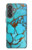 S2685 Aqua Turquoise Gemstone Graphic Printed Case For Samsung Galaxy A37