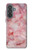 S2843 Pink Marble Texture Case For Samsung Galaxy A37