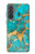 S2906 Aqua Turquoise Stone Case For Samsung Galaxy A37