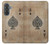 S2928 Vintage Spades Ace Card Case For Samsung Galaxy A37