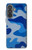 S2958 Army Blue Camo Camouflage Case For Samsung Galaxy A37