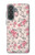 S3095 Vintage Rose Pattern Case For Samsung Galaxy A37
