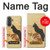 S3229 Vintage Cat Poster Case For Samsung Galaxy A37