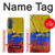 S3306 Colombia Flag Vintage Football Graphic Case For Samsung Galaxy A37