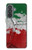 S3318 Italy Flag Vintage Football Graphic Case For Samsung Galaxy A37