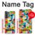 S3391 Abstract Art Mosaic Tiles Graphic Case For Samsung Galaxy A37