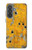S3528 Bullet Rusting Yellow Metal Case For Samsung Galaxy A37