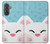 S3542 Cute Cat Cartoon Case For Samsung Galaxy A37