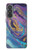 S3676 Colorful Abstract Marble Stone Case For Samsung Galaxy A37