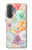 S3705 Pastel Floral Flower Case For Samsung Galaxy A37