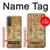 S3868 Aircraft Blueprint Old Paper Case For Samsung Galaxy A37