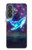 S3982 Dream Whale Colorful Nebula Case For Samsung Galaxy A37