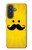 S1145 Yellow Mustache Sun Case For Samsung Galaxy A57